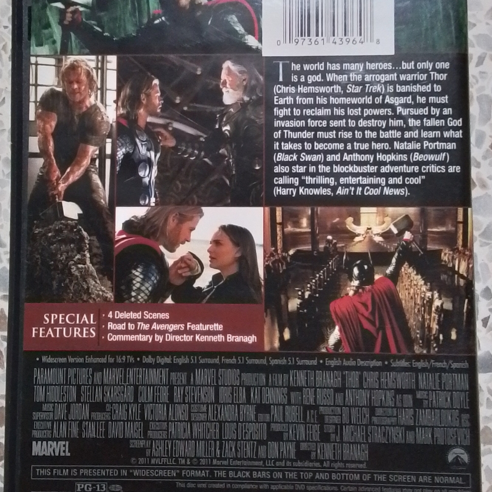 Thor DVD - Picture 2 of 2